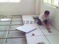 青海西宁陶瓷防静电地板安装 4
