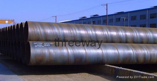 fluid transportation SSAW steel pipe ASTM A53 carbon pipe 2