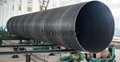 API 5L ASTMA252 EN10219 10217 offshore oil sewage SSAW steel pipe casing tube 3