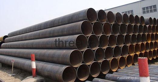 API 5L ASTMA252 EN10219 10217 offshore oil sewage SSAW steel pipe casing tube 2