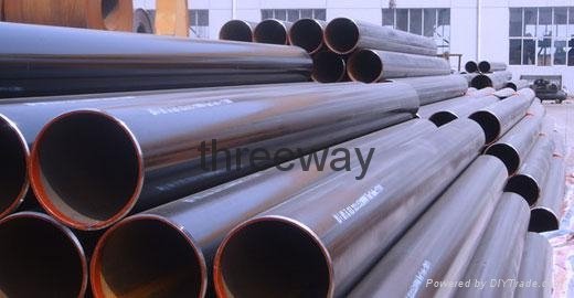 ERW EN10219 API5L Line pipe structural alloy steel pipes carbon casing 2