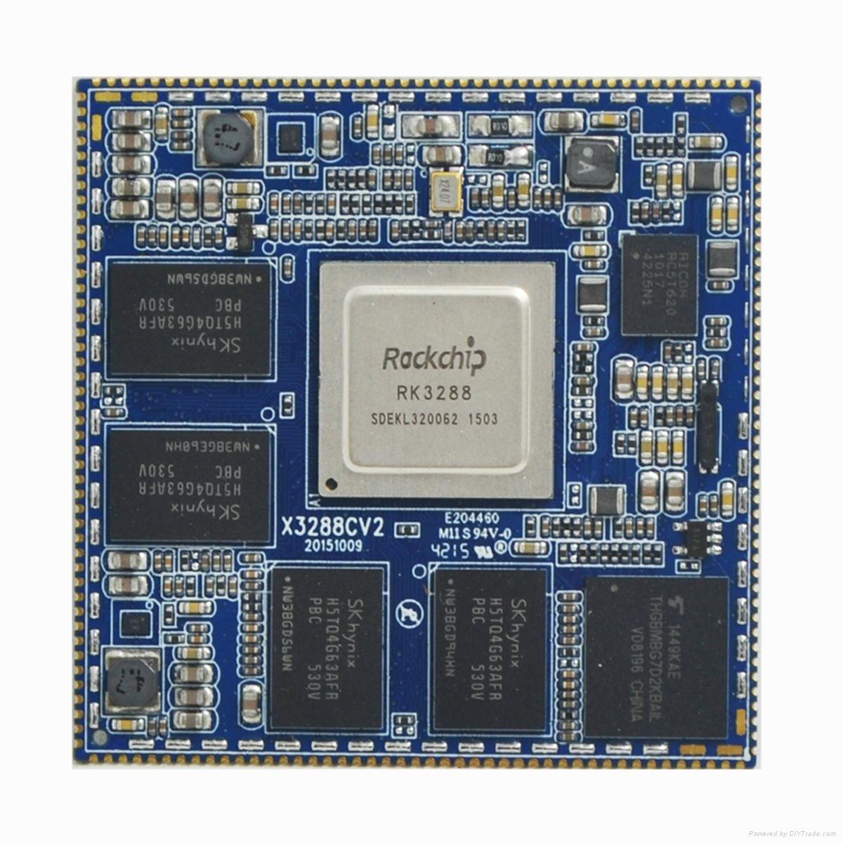 ARM Cortex-A17 Quad Core RK3288 X3288 Development Board 3