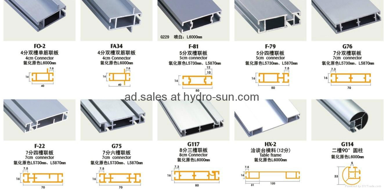 Exhibition equipment recycling aluminium exhibition material       4