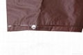 R-1058-6 BROWN EVA PEVA LONG RAINS JACKET 2