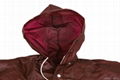 R-1058-6 BROWN EVA PEVA LONG RAINS JACKET 3