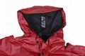 R-1020A-PL-3 RED POLYESTER MOTORCYCLE RAIN GEAR 2