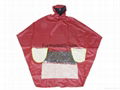 R-1020A-PL-3 RED POLYESTER MOTORCYCLE