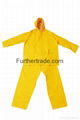 R-1045-1 YELLOW PVC POLYESTER PVC RAIN