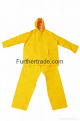 R-1045-1 YELLOW PVC POLYESTER PVC RAIN