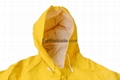 R-1045-1 YELLOW PVC POLYESTER PVC RAIN SUIT 3