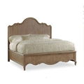 American country style birch wood bed farmhouse bed 1