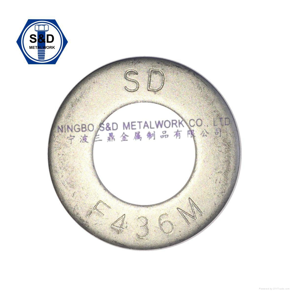 Hardened Steel Flat Washers F436/F436M F436M Dacormet (China
