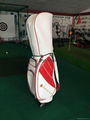 Custom leather golf bag 3