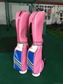 Custom leather golf bag 1