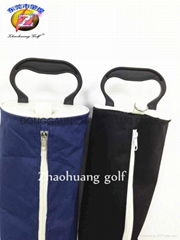 golf shag bag ball retriever with mesh bag