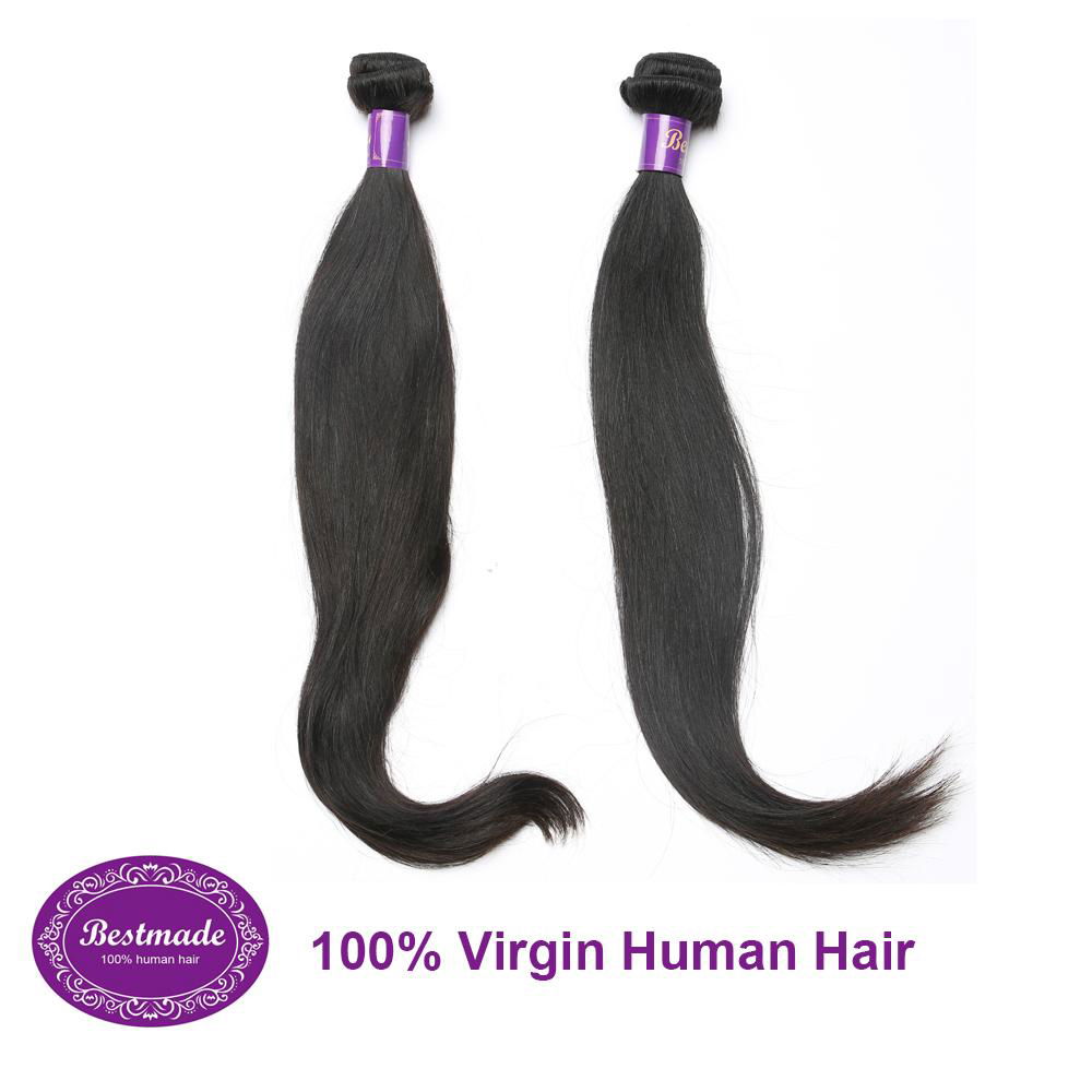 Virgin Human Hair Malaysian Straight 12-30 inches Remy Hair Extension