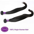 Virgin Human Hair Malaysian Straight 12-30 inches Remy Hair Extension 5