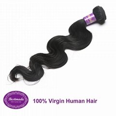 Virgin Human Hair Malaysian Body Wave 12-30 inches Remy Hair Extension