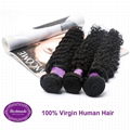 Virgin Human Hair Indian Deep Wave 12-30 inches Remy Hair Extension 4