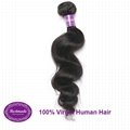 Virgin Human Hair Indian Loose Wave 12-30 inches Remy Hair Extension 4
