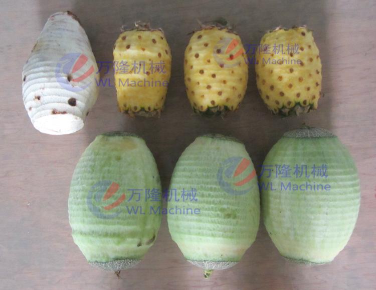 Fruit pineapple Hami melon peeling machine  4