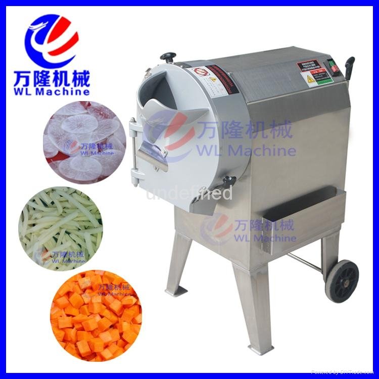  Automatic corm and root vegetable cutting machine