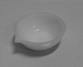 Opaque Quartz Crucible - Basin or Round Bottom With Spout 1