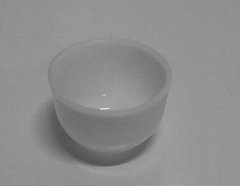 Opaque Quartz Labwere-Form Crucible Without Spout
