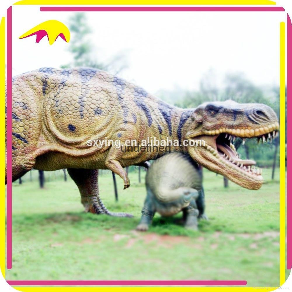 KANO4076 Amusement Park Highly Detailed Animatronic Fake Dinosaur 5