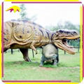 KANO4076 Amusement Park Highly Detailed Animatronic Fake Dinosaur 5