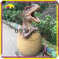 KANO4044 Theme Park Decorative Animated Dinosaur Dustbin 1