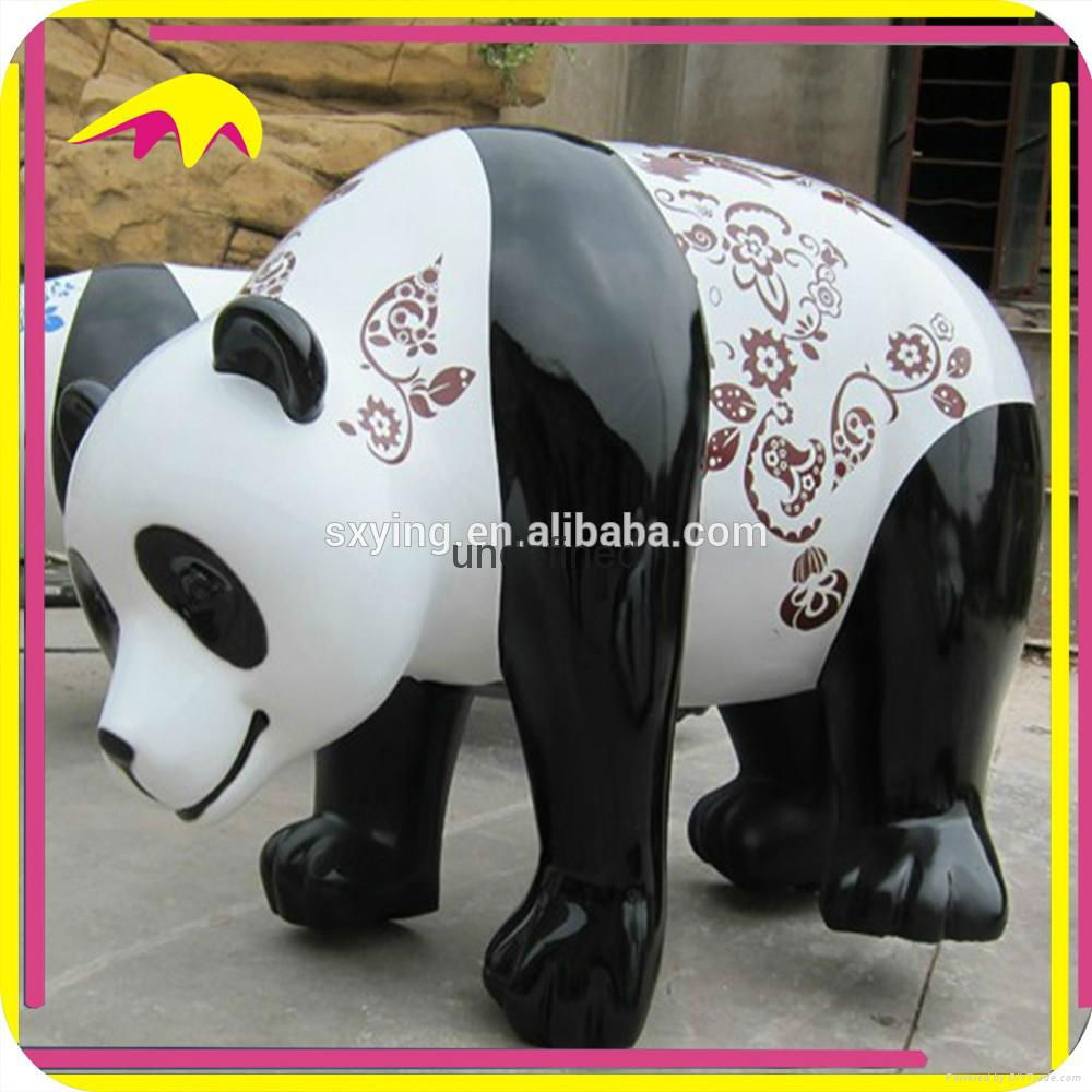 KANO4028 Theme Park Lifelike Decorative Fibreglass Animal Statue 3