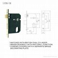 British/UK/Swiss door mortise lock body  4