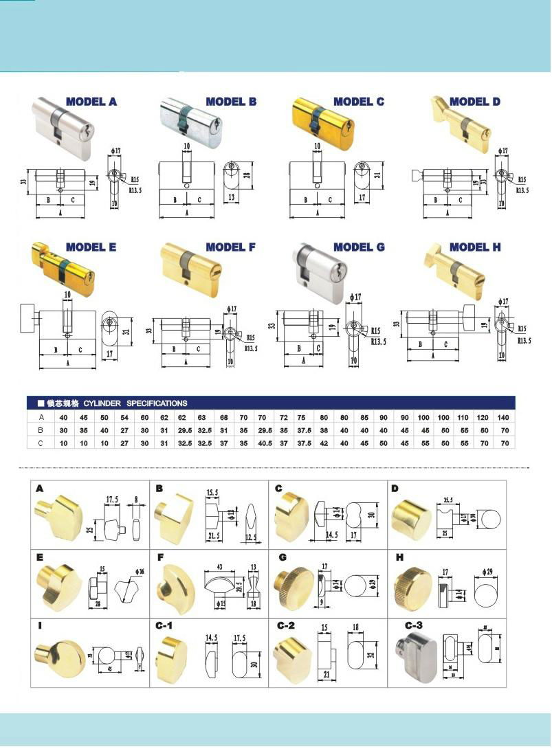 Lock cylinders