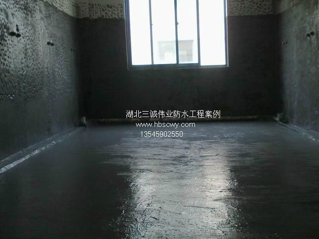 Double-component waterproofing coating 4