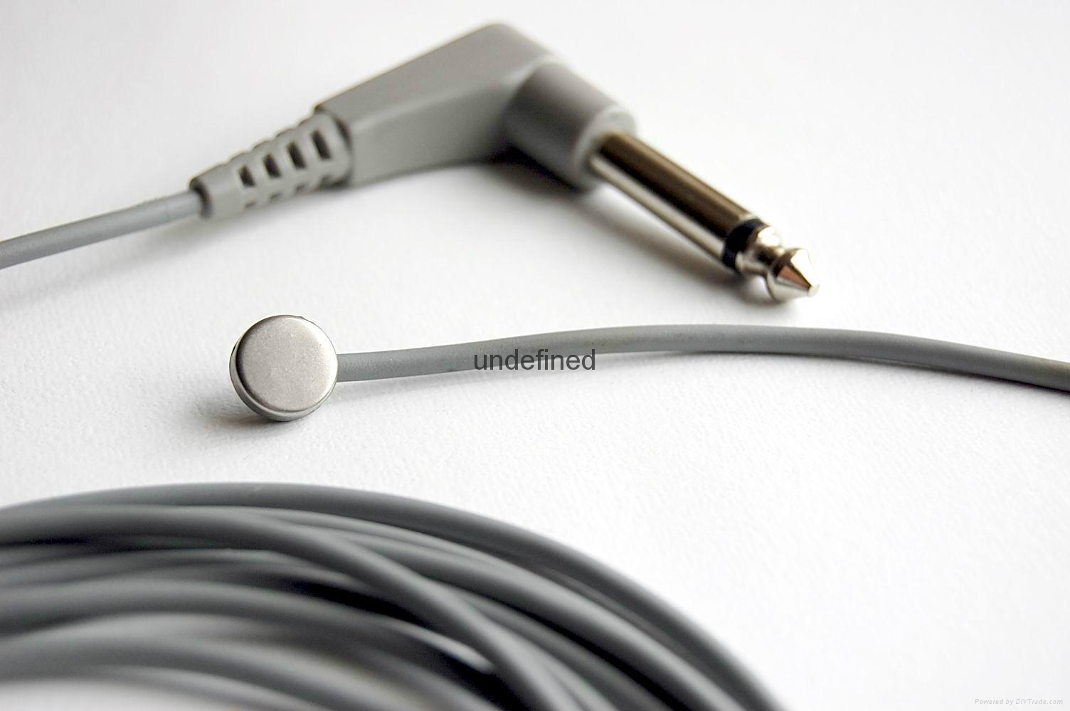 high accuracy 2.252K ohm reusable body temperature probe 4