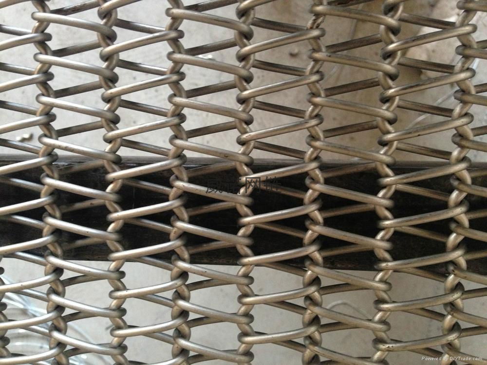 High temperature resistant mesh belt