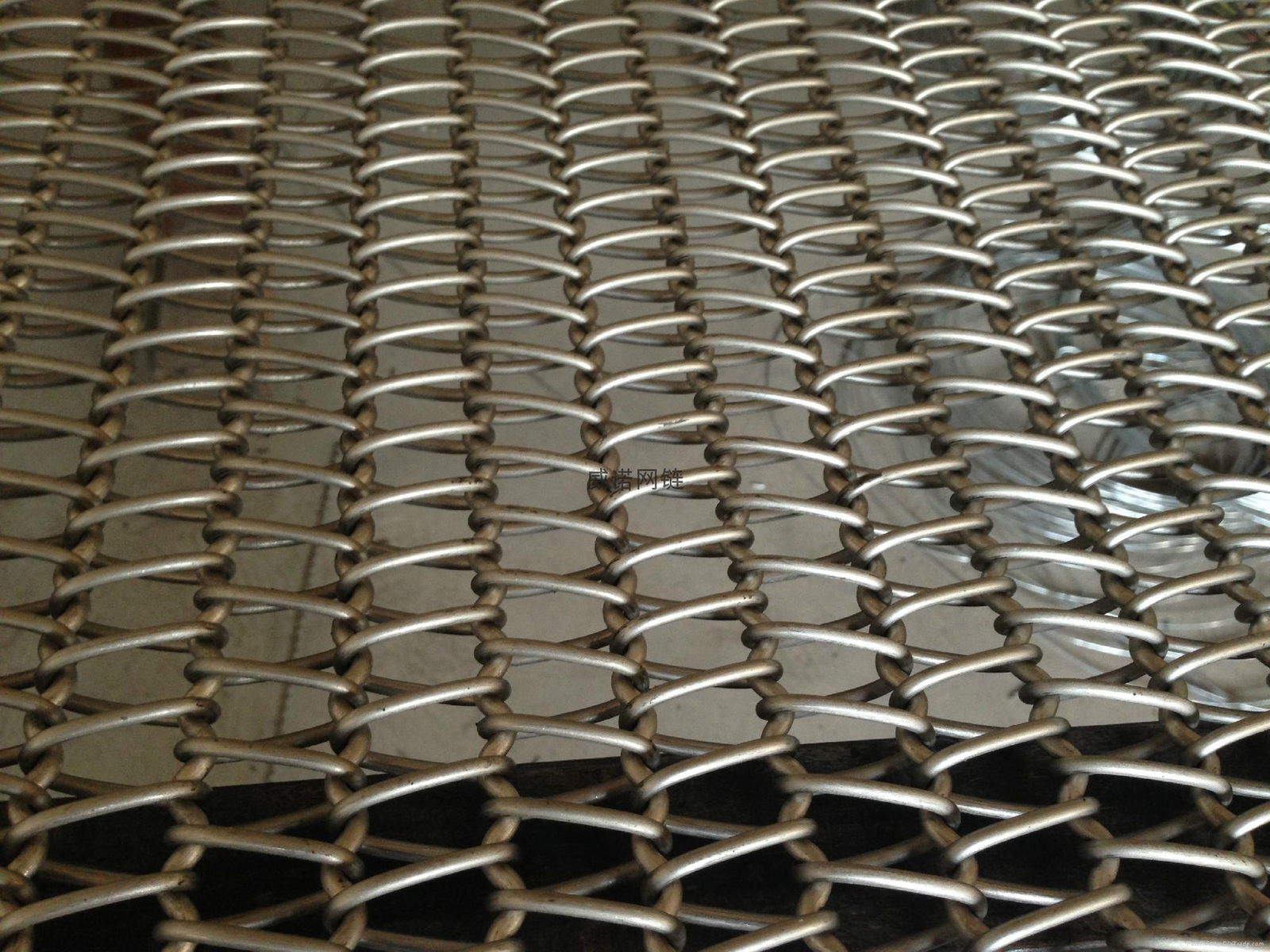 High temperature resistant stainless steel mesh belt of brazing furnace 4