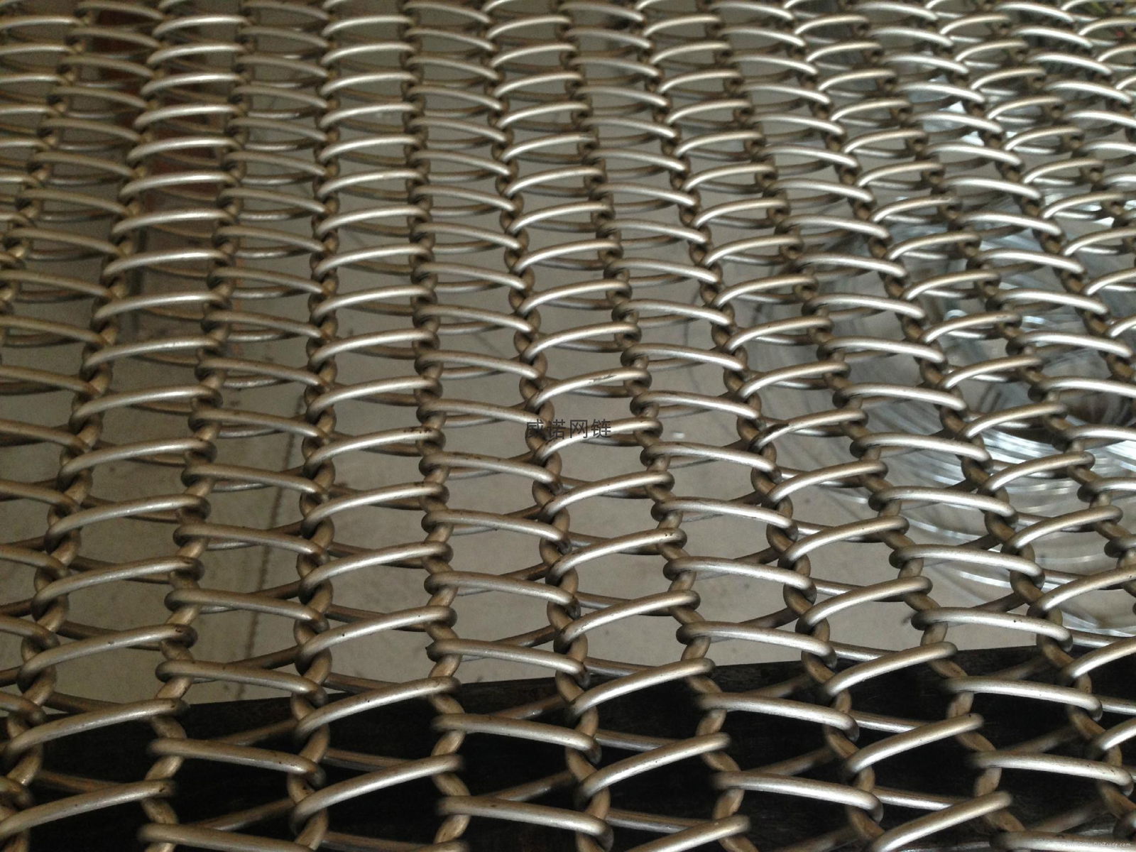 High temperature resistant stainless steel mesh belt of brazing furnace 5