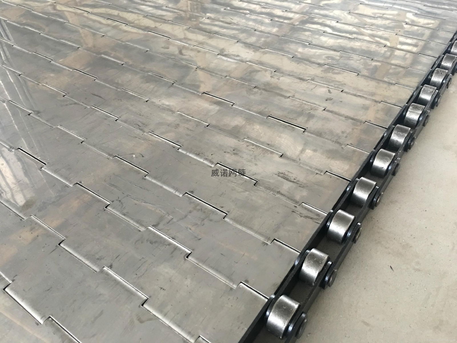Conveying line chain plate type stainless steel mesh belt Vinot