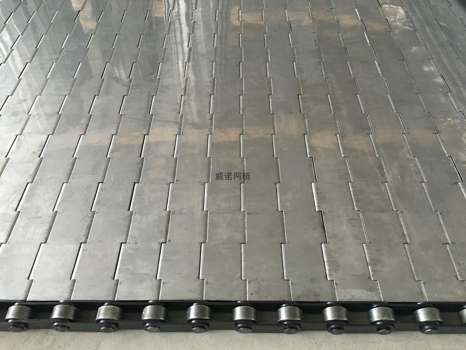 Conveying line chain plate type stainless steel mesh belt 5