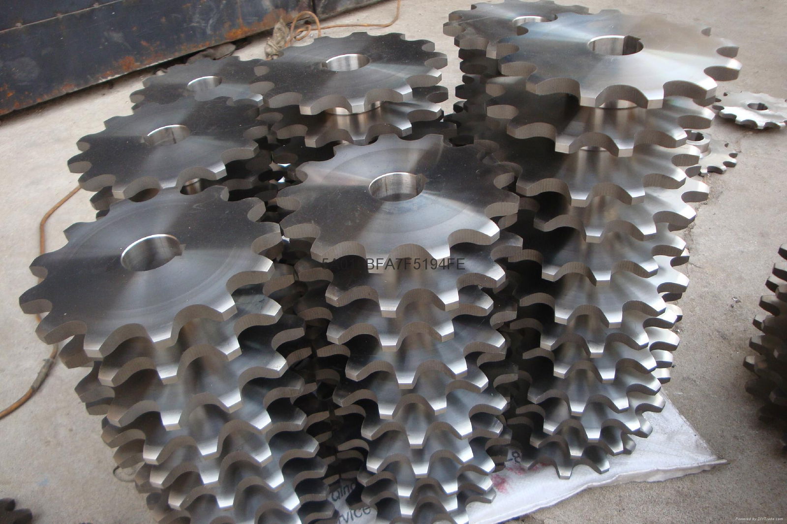 Double pitch stainless steel sprocket