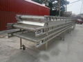 Quick freezing tunnel net belt conveyer