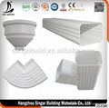 PVC Plastic Rain Gutter For Roofing