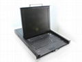 17 inch CAT5 KVM LCD console 1