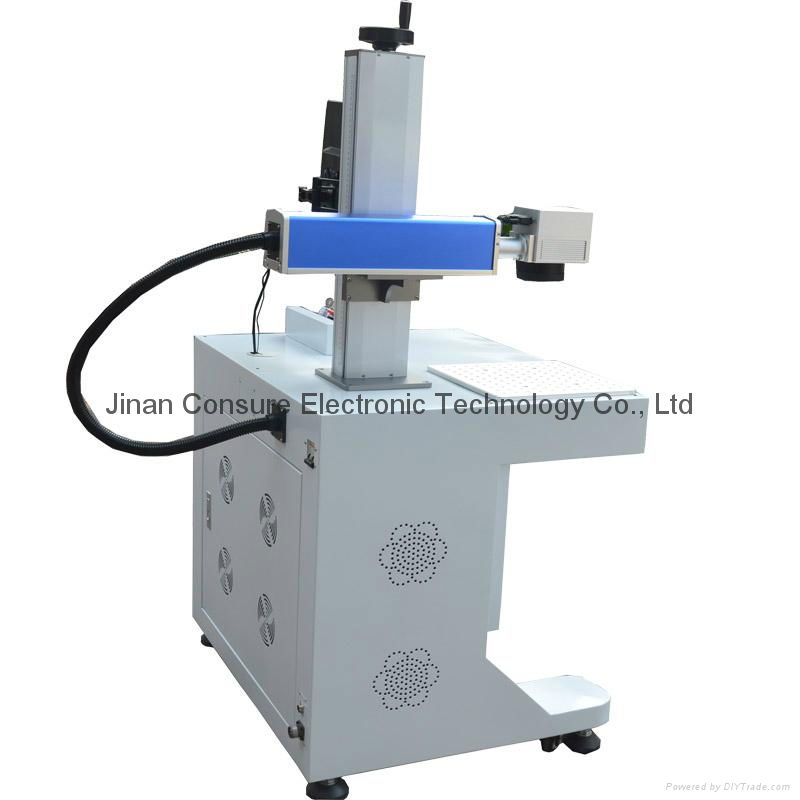 CS-F20 fiber laser glass Gobo engraving machine Gobo making machine 3