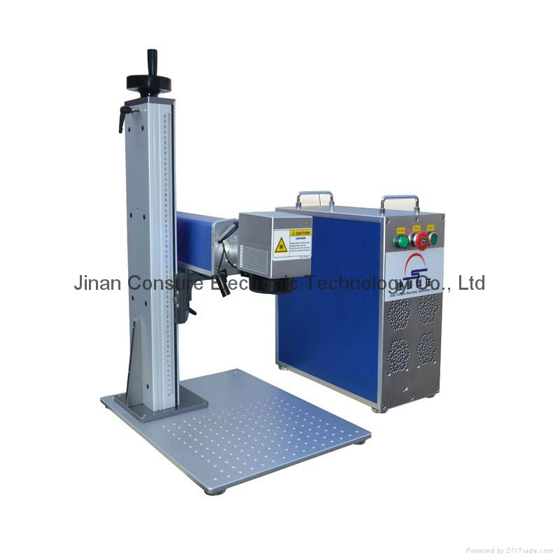 CS-FP20 nameplate tag fiber laser marking machine