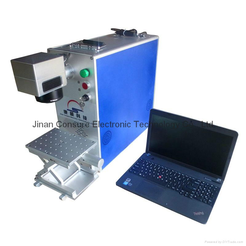 CS-FP20 nameplate tag fiber laser marking machine 3