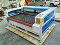 CS-1810 sofa cloth laser cutting machine with auto feeding table