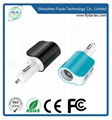 2 in 1 dual USB port car charger from CHina factory 2